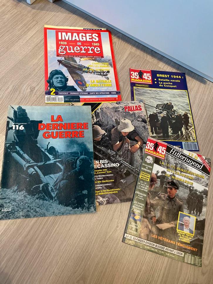 Militaria Tijdschriften WOII - Diverse Uitgaven, Boeken, Oorlog en Militair, Gelezen, Overige onderwerpen, Tweede Wereldoorlog
