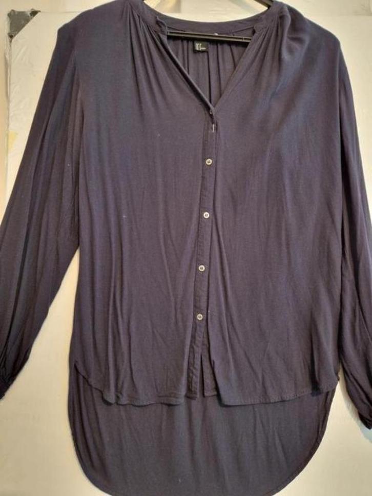 Blauwe blouse van H&M. Maat 34 valt als 38-40., Kleding | Dames, Blouses en Tunieken, Zo goed als nieuw, Maat 38/40 (M), Blauw