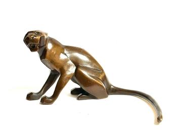 Art Deco Bronzen Panter - Amsterdamse School beschikbaar voor biedingen