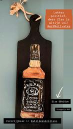 Whiskey ~kleintje kunst~ Jack Daniel’s schildering ~ atelier, Ophalen of Verzenden, Zo goed als nieuw, Schilderij, Minder dan 50 cm