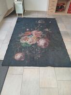 Vintage Vloerkleed met Bloemenprint EHDP 180x180, Gebruikt, 150 tot 200 cm, Vintage, Ophalen of Verzenden