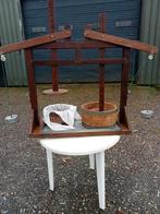 grote kaaspers voor twee kaasvaten, Ophalen, Gebruikt