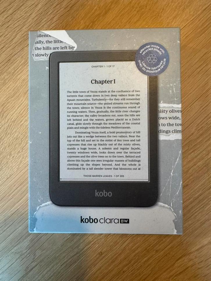 Rakuten Kobo Clara BW - NIEUW!, Computers en Software, E-readers, Nieuw, Bluetooth, Touchscreen, Ophalen of Verzenden