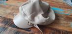 Dames pet beige kunstleer, Ophalen of Verzenden, Zo goed als nieuw, 56 of 57 cm (M, 7 of 7⅛ inch), Pet