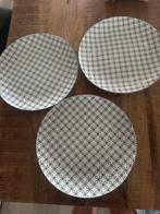 Drie dinerborden van Loft te koop, Gebruikt, Ophalen of Verzenden, Bord(en), Effen