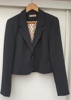 Ichi zwarte blazer, stipjesvoering M/L, Maat 38/40 (M), Zwart, Ophalen of Verzenden, Zo goed als nieuw