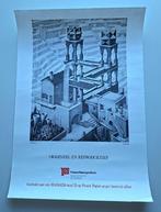 M.C. Escher - poster De Waterval, Verzamelen, Rechthoekig Staand, Ophalen of Verzenden, Zo goed als nieuw, A1 t/m A3