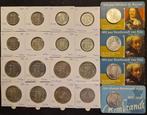 Munten Nederland, Postzegels en Munten, Munten | Nederland, Koningin Juliana, Setje, Zilver, Ophalen of Verzenden