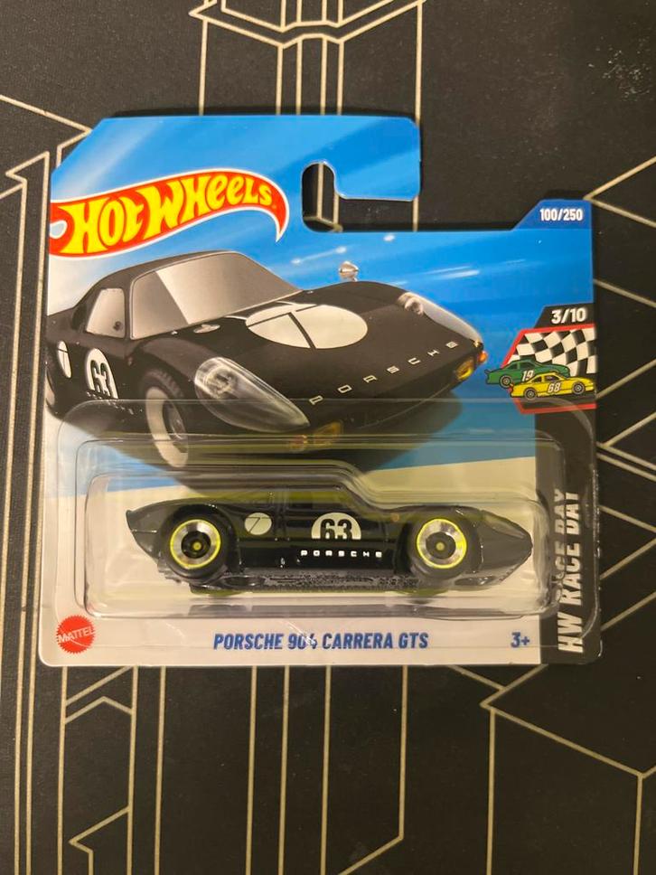 Hot Wheels Porsche 904 Carrera GTS, Hobby en Vrije tijd, Modelbouw | Auto's en Voertuigen, Nieuw, Auto, 1:50 of kleiner, Ophalen of Verzenden