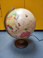 Wereldbol lamp, Ophalen of Verzenden, Gebruikt