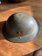 Belgische  Mk II Stalen Helm, Ophalen of Verzenden, Overige soorten, Engeland, Helm of Baret