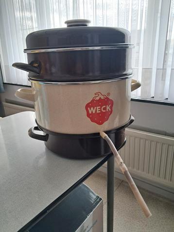 Weck Sapketel met Handleiding beschikbaar voor biedingen