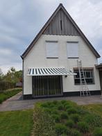 Uitvalscherm zon, elektrisch (breed 3,50 m x uitval 2,80 m), Ophalen, Gebruikt, Elektrisch, 150 tot 300 cm