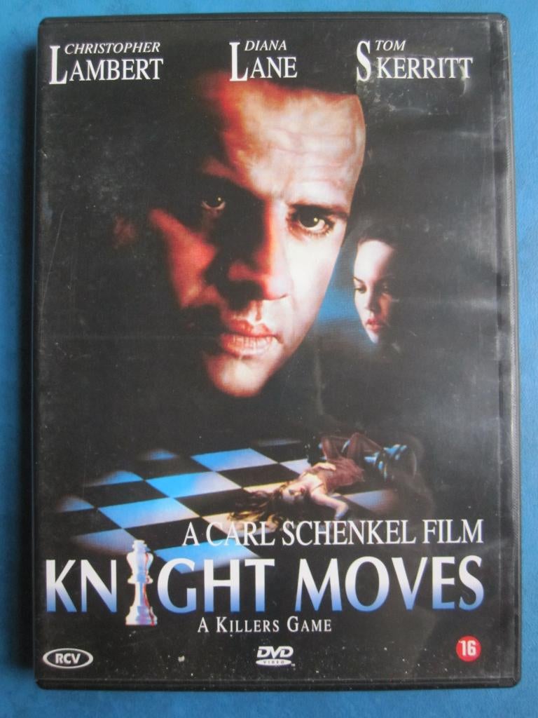 Knight Moves (1992), Cd's en Dvd's, Vanaf 16 jaar, Ophalen of Verzenden, Zo goed als nieuw, Actiethriller