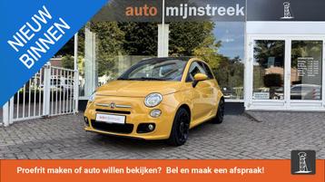 Fiat 500 Cabrio 0.9 TwinAir Turbo | Sport | Unieke kleurstel beschikbaar voor biedingen