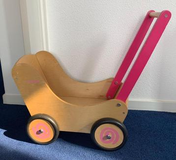 Roze poppenwagen Simply for Kids  beschikbaar voor biedingen