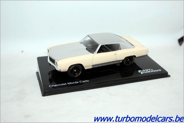 Chevrolet Monte Carlo 1/43 Altaya Fast & Furious, Hobby en Vrije tijd, Modelauto's | 1:43, Nieuw, Auto, Overige merken, Ophalen of Verzenden