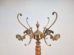 Regency barley twist staande kapstok messing France Antiek, N, Ophalen of Verzenden, N, Staande kapstok