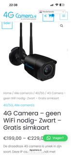 Stal camera! Birth alarm 4G, Ophalen of Verzenden, Zo goed als nieuw