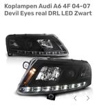 Audi a6 4F Devil eyes DRL led koplampen, Auto-onderdelen, Verlichting, Ophalen of Verzenden, Audi
