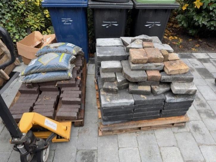 !! GRATIS AF TE HALEN !!, Tuin en Terras, Tegels en Klinkers, Nieuw, Terrastegels, Beton, 5 tot 10 m², Ophalen