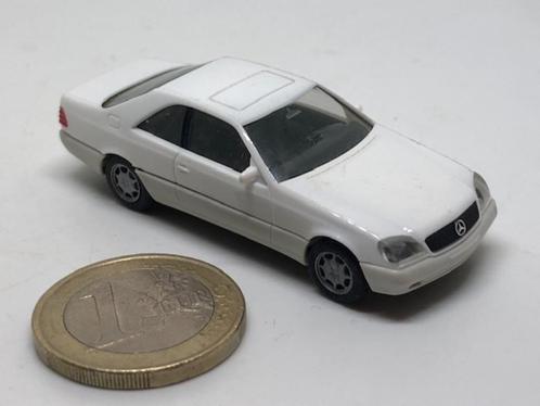 Mercedes 600 SEC Wit, Herpa, Hobby en Vrije tijd, Modelauto's | 1:87, Gebruikt, Auto, Herpa, Ophalen of Verzenden