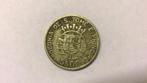 Portugees St Tome en Principe zilveren 5 escudos 1939., Postzegels en Munten, Ophalen of Verzenden, Overige landen