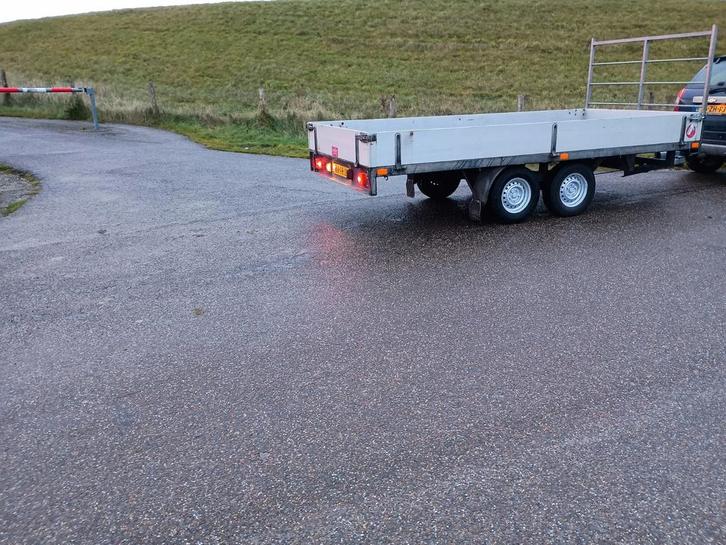 Te koop plateauaanhangwagen 4 x190, Auto diversen, Aanhangers en Bagagewagens, Ophalen of Verzenden