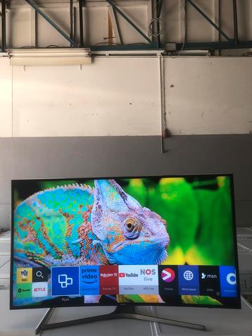 Samsung Curved 55 inch 4K Smart Tv Edge lit Led beschikbaar voor biedingen