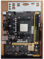Moederbord ASUS A68BM-A, LGA FM2+, AMD A10-7800. 8GB DDR3:, Computers en Software, DDR3, Ophalen of Verzenden, Zo goed als nieuw