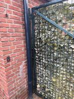Metalen poort, Tuin en Terras, Ophalen, Gebruikt, Staal, 150 tot 200 cm