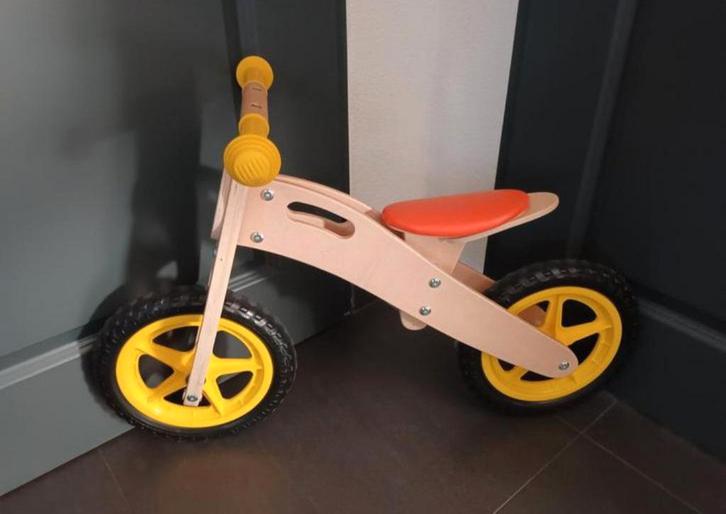HEMA Loopfiets - Run Fast, Go Fast, Kinderen en Baby's, Speelgoed | Houten speelgoed, Zo goed als nieuw, Ophalen