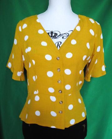 qbl  LEUKE BLOUSE van AMISU Maat:M/S beschikbaar voor biedingen