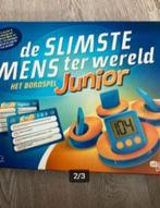 De Slimste mens ter wereld JUNIOR bordspel, Drie of vier spelers, Ophalen, Zo goed als nieuw