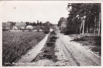 Ansichtkaart 1953 Halle Weg naar Halle - Hengelo beschikbaar voor biedingen