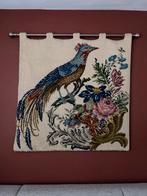 Vintage Wandkleed met Roede - Vogelmotief, Antiek en Kunst, Ophalen