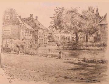 Linschoten .. het dorp ter weerszijden van ..  beschikbaar voor biedingen