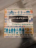 List-o-pedia, Ophalen of Verzenden, Zo goed als nieuw