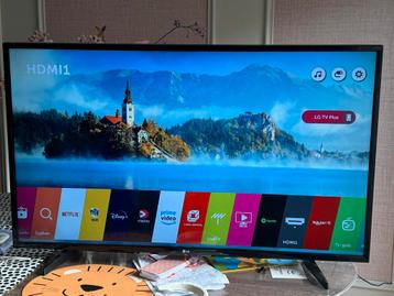 LG 49 inch Smart TV beschikbaar voor biedingen