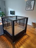 Bopita box zwart met lade en wieltjes, Kinderen en Baby's, Boxen, Ophalen of Verzenden