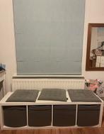 IKEA Storage Bench with CASA Cushions, Gebruikt, Eenpersoons, Wit, Ophalen of Verzenden