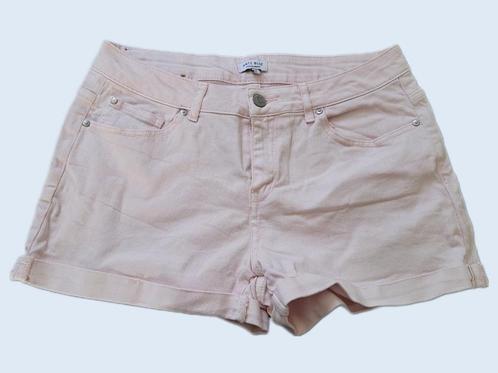 ANTI BLUE roze spijkershort / korte broek maat M ~ RK0029, Kleding | Dames, Spijkerbroeken en Jeans, Zo goed als nieuw, W28 - W29 (confectie 36)