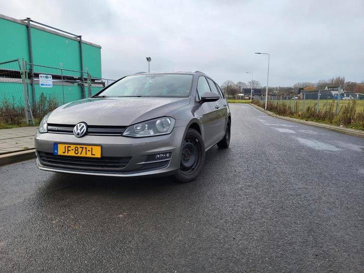 Volkswagen Golf Variant 1.0 TSI 115pk Bluemotion 2016 Grijs, Auto's, Volkswagen, Particulier, Golf Variant, Achteruitrijcamera