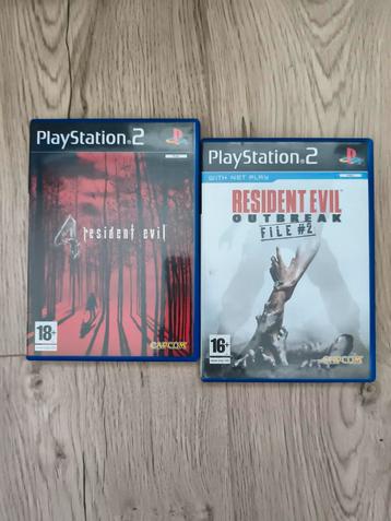 Resident Evil 4 en Resident Evil Outbreak file #2 beschikbaar voor biedingen