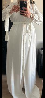 Witte kaftan, Kleding | Dames, Maat 38/40 (M), Overige typen, Wit, Ophalen of Verzenden