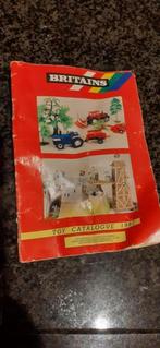 Britains catalogus uit 1987, Hobby en Vrije tijd, Modelauto's | 1:32, Ophalen of Verzenden, Gebruikt, Tractor of Landbouw, Britains