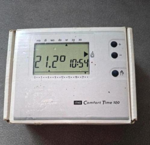 Itho Comfort Time 100 digitale klokthermostaat – nieuw i, Doe-het-zelf en Verbouw, Thermostaten, Nieuw, Ophalen of Verzenden