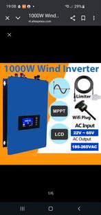 1000W Wind grid tie inverter, Ophalen, Gebruikt