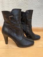 Nero Giardini enkellaarzen maat 39 zwart leer hak 9 cm ZGAN, Verzenden, Zwart, Lage of Enkellaarzen, Nero Giardini