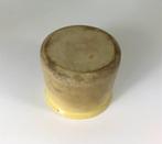Antieke Franse hand gemaakte confit pot geel geglazuurd, Antiek en Kunst, Ophalen of Verzenden